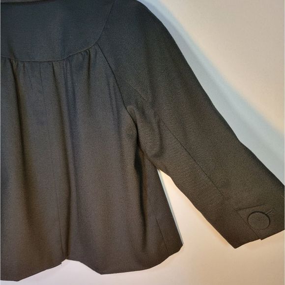 MINI black cropped Mossimo blazer M - Picture 6 of 7